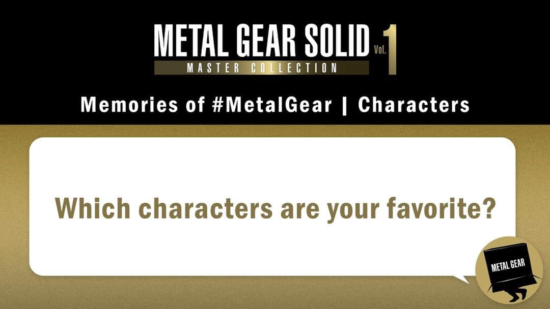 KONAMIのインスタグラム：「The protagonist characters in the #MetalGear series are fascinating, but so are the enemies.  Reply with your favorite memories with #MetalGearMemories ✍️  #MetalGearSolid #MGSVol1 #MG35th」