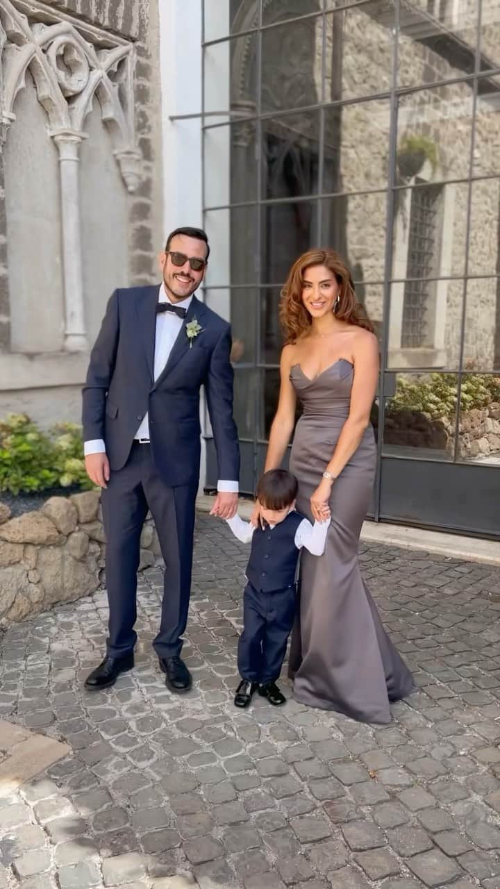 Sarah Angiusのインスタグラム：「One day when you’re a big boy, we will tell you the story of how mama & papa prayed for many nights and days for you to come. Because somehow we knew way before you came how amazing & beautiful life would be with you in it. You are the most precious little boy who made all of us believe in miracles. We adore you beyond words. Happy birthday amore❤️ 01.06.2020」