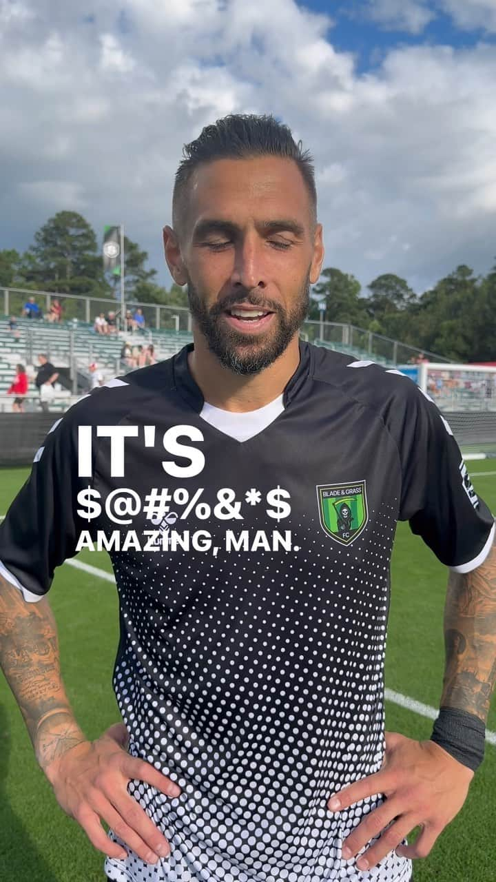 ジェフ・キャメロンのインスタグラム：「Hey Geoff Cameron, what do you think of TST???  “It’s f🤬🤬king amazing man”  Full post-game interview with Geoff!」