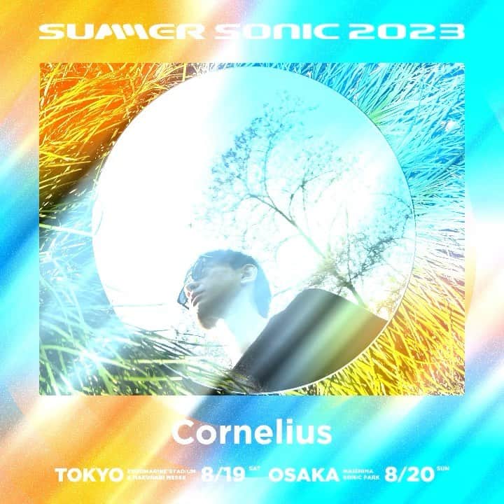 小山田圭吾のインスタグラム：「⚡️☀️🔉☀️⚡️ 「SUMMER SONIC 2023」出演決定！  「SUMMER SONIC 2023」 Show Confirmed！  summersonic.com #サマソニ #summersonic #cornelius #コーネリアス」