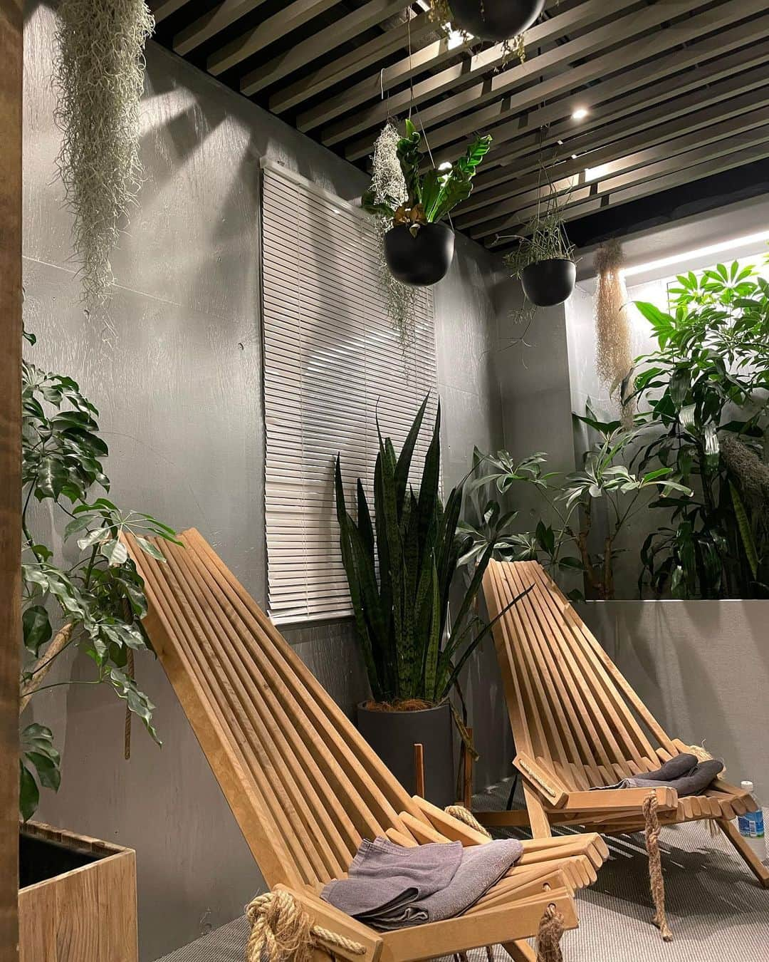 米倉みゆさんのインスタグラム写真 - (米倉みゆInstagram)「行ってきましたよ、蔵前 SAUNA ＆ co 🌳🍃2回目！ . めちゃくちゃ人気で 予約すぐ埋まっちゃうから 1か月前予約絶対したほうがよい！土日とか特に🙆‍♀️ . ましろちゃんとの個室🈂️旅も 定番になってきましたね〰️💕︎ センター分けかわちいねましろちゃん💕︎(100回いってる) . サウナアンドコーは 森林のイメージなので 私の今回の水着も迷彩柄にしてみました👙笑 . . 今回は、ルイボスティーをロウリュ！定番のほうじ茶と迷ったけど ルイボスティーは初めてだったから初挑戦！ めちゃくちゃトロピカルでいい匂い😳✨ ボトル全部使い切っちゃった！笑 . 1回のロウリュでも 🈂️室あつあつで しっかり汗かきます！逆にカラカラが好きな人はロウリュせずにカラカラ楽しむのも🫶 . 2セットしっかりととのって きんきんのジョッキでオロポ乾杯！ サイコーだね！ . 次は違うお部屋いってみたい！🌳🍃 . . . . . . . . . . . . . #サ活する米倉  #saunaandco #サウナアンドコー  #蔵前サウナ #蔵前 #東京サウナ #個室サウナ #水風呂  #サ道 #プライベートサウナ #東京サウナ #暖簾 #サウナグッズ #東京 #ととのった  #女子旅 #サウナイキタイ #サウナ #サウナ女子  #サウナ好きな人と繋がりたい  #サウナー #サウナ部  #サウナ好き  #サウナ好き  #サウナ好きと繋がりたい #サ活 #女子会 #girl #japan #tokyo  #sauna #kuramae」5月9日 16時58分 - yone__miyu630