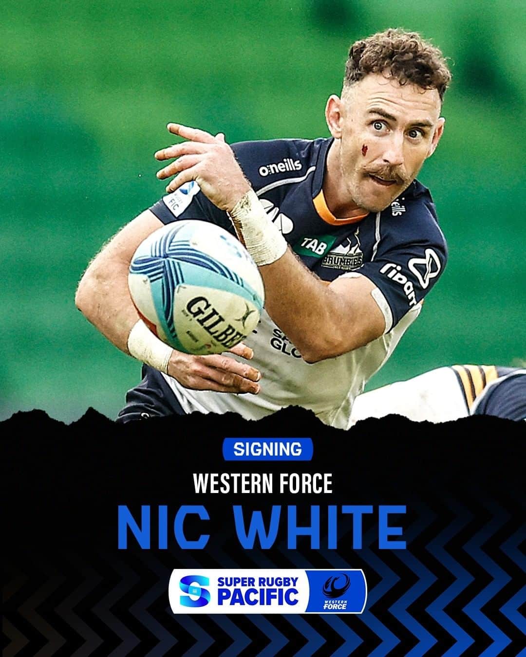Super Rugbyのインスタグラム：「SIGNED 📝  @westernforce secure the services of veteran scrum-half @white_nic through to 2025.  #SuperRugbyPacific」