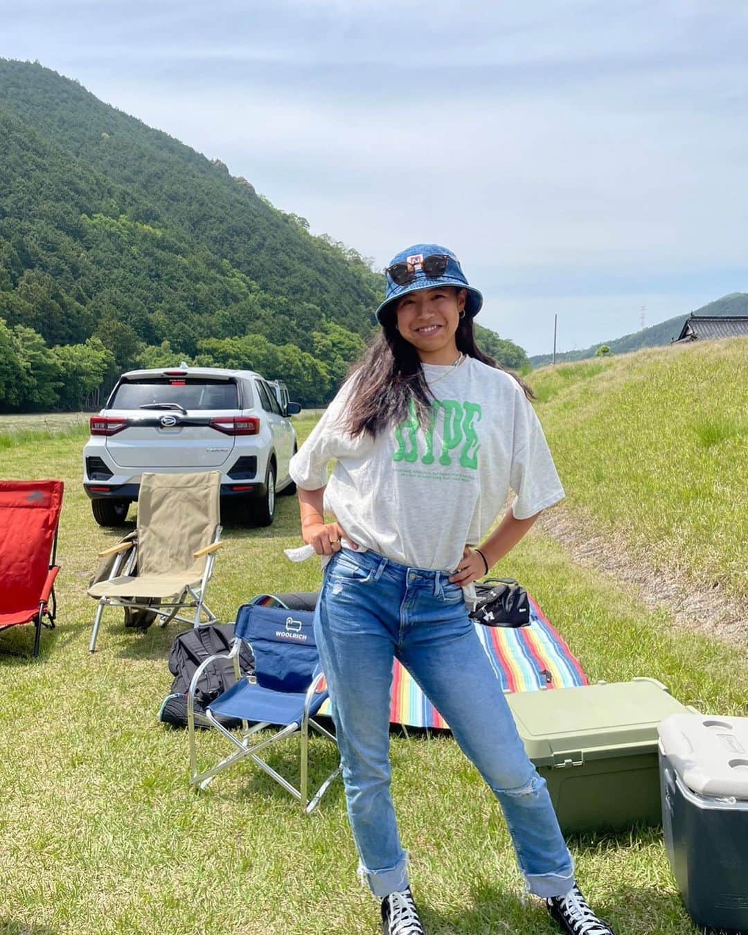 浅井悠由のインスタグラム：「🌈🌽🍩」