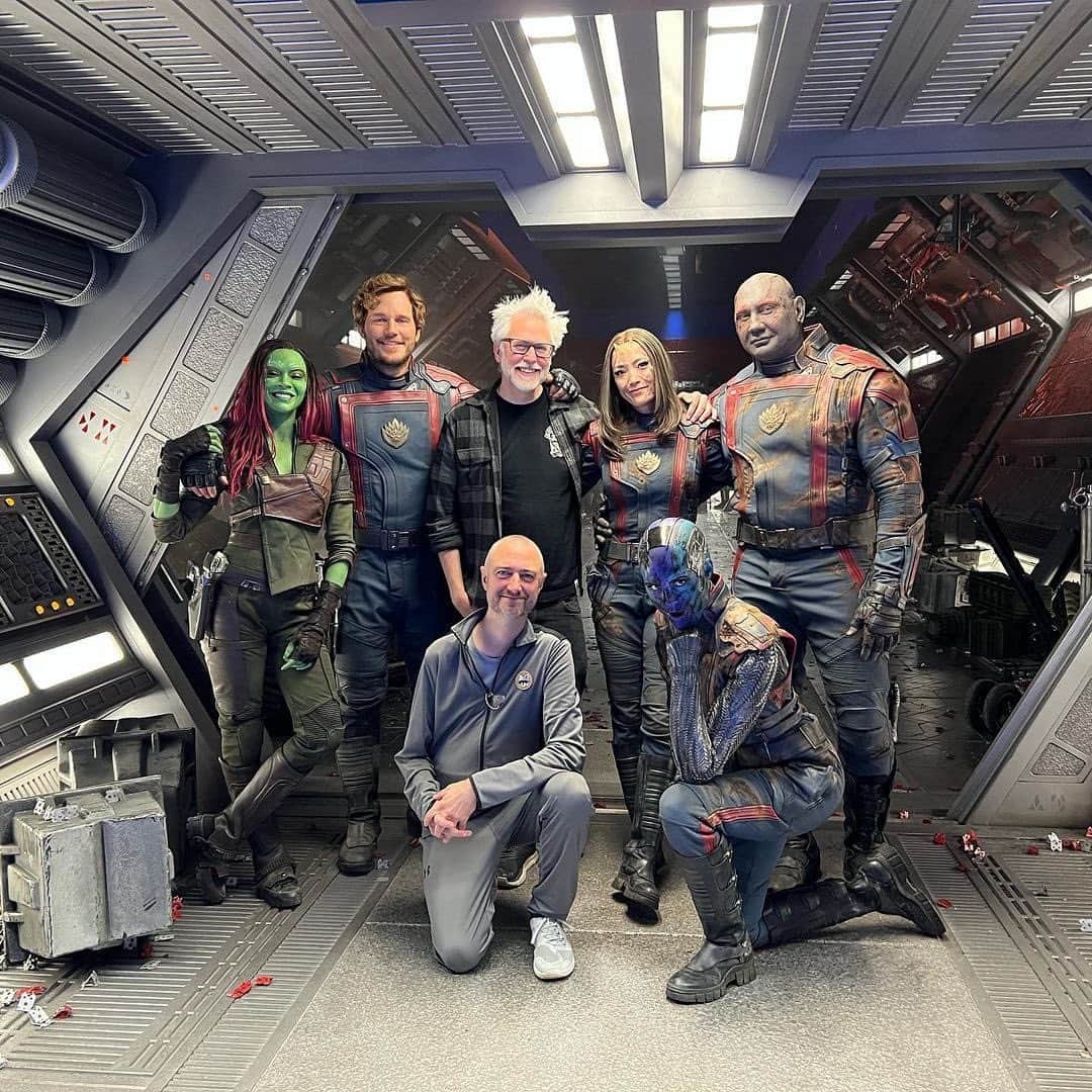 クリス・プラットのインスタグラム：「#1 Movie in the Galaxy! 🚀 Thank you to everyone who came out to support #GOTGVol3 this weekend!」