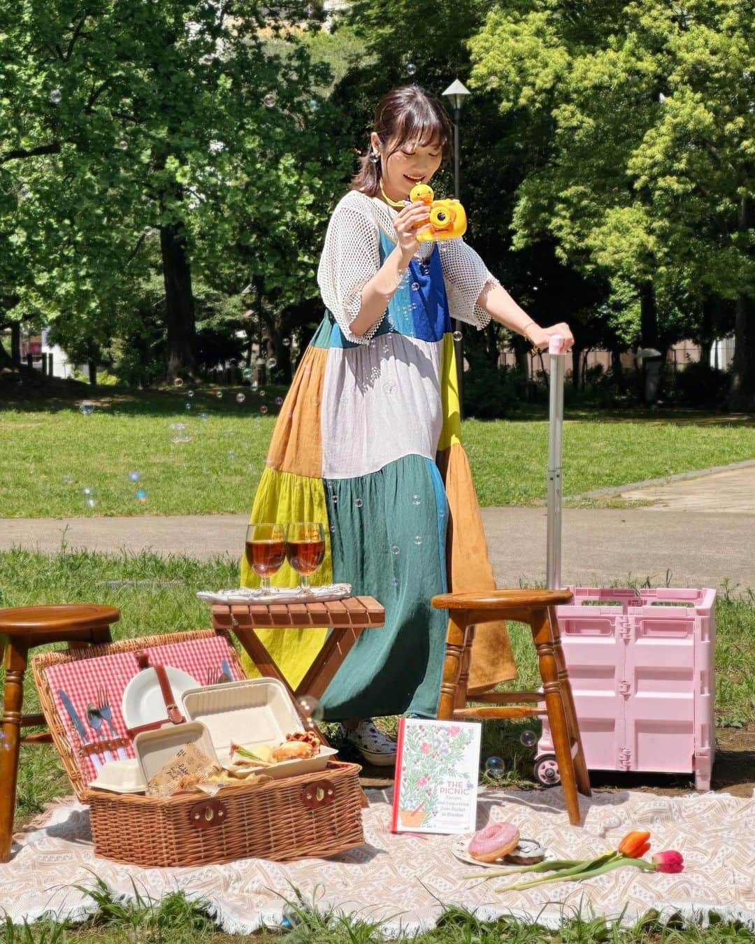 二宮芽生のインスタグラム：「『キテルネ！』ご視聴ありがとうございました☺︎  自然を感じに外に行くのも。 たまには良いですね。 ちょっとした息抜きになります🌱  しかし、映えとは…🤔ﾑｽﾞｶｼ…。  #キテルネ #ZIP」