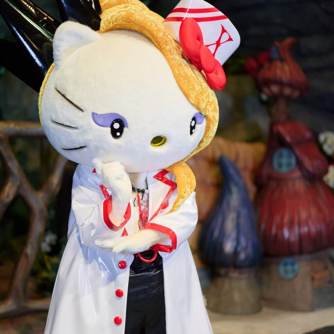 サンリオ　ハローキティ　ヨシキティ　マスコット YOSHIKI×ハローキティのコラボ「yoshikitty」や、制服がテーマの