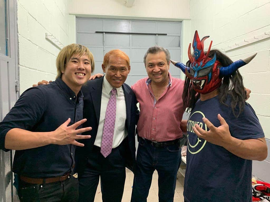 奥村茂雄さんのインスタグラム写真 - (奥村茂雄Instagram)「Un día inolvidable; recuerdo de la última participación del Sr. Liger en la Arena México.  - - #cmll #njpw #arenamexico #jyushinthunderliger #recuerdo #2019年」5月9日 11時45分 - okumuracmll