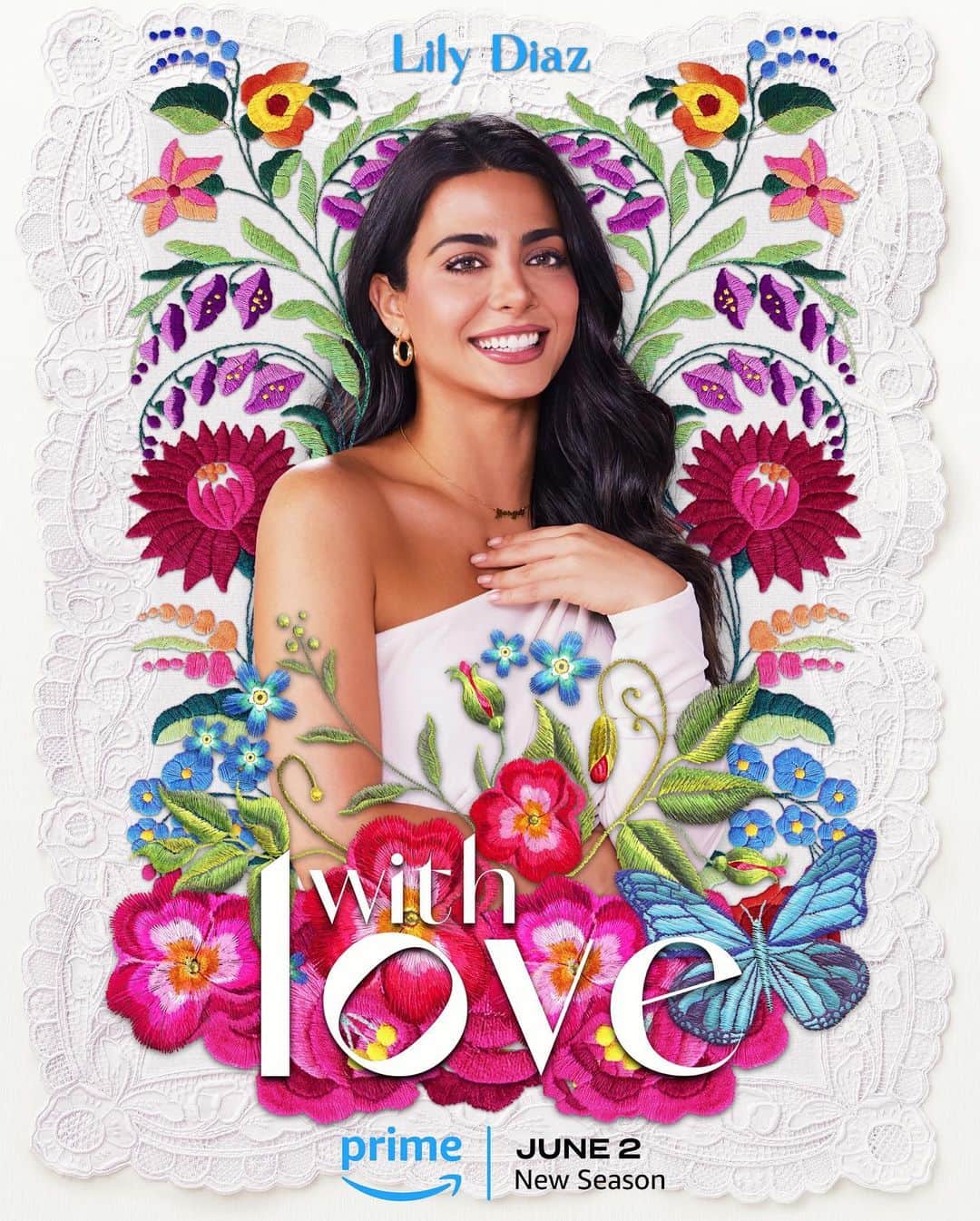 エメロード・トビアのインスタグラム：「With love, Lily Diaz 💖」