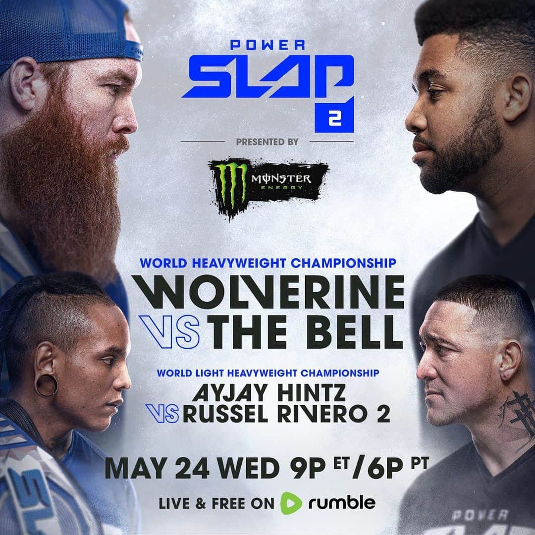UFCさんのインスタグラム写真 - (UFCInstagram)「IT'S OFFICIAL!! The date for #PowerSlap2 is SET! 🖐️  [ Weds. May 24 | 9pmET / 6pmPT | LIVE & FREE on Rumble ]」5月10日 1時45分 - ufc