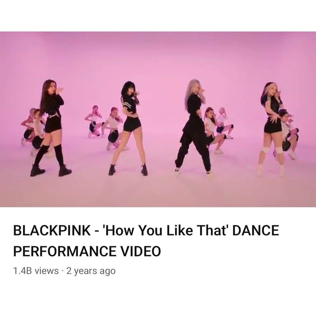 BLACKPINKさんのインスタグラム写真 - (BLACKPINKInstagram)「#BLACKPINK #블랙핑크 #HOWYOULIKETHAT #DANCEPERFORMANCE #안무영상 #1_4BILLION #YOUTUBE #YG」5月9日 17時45分 - blackpinkofficial