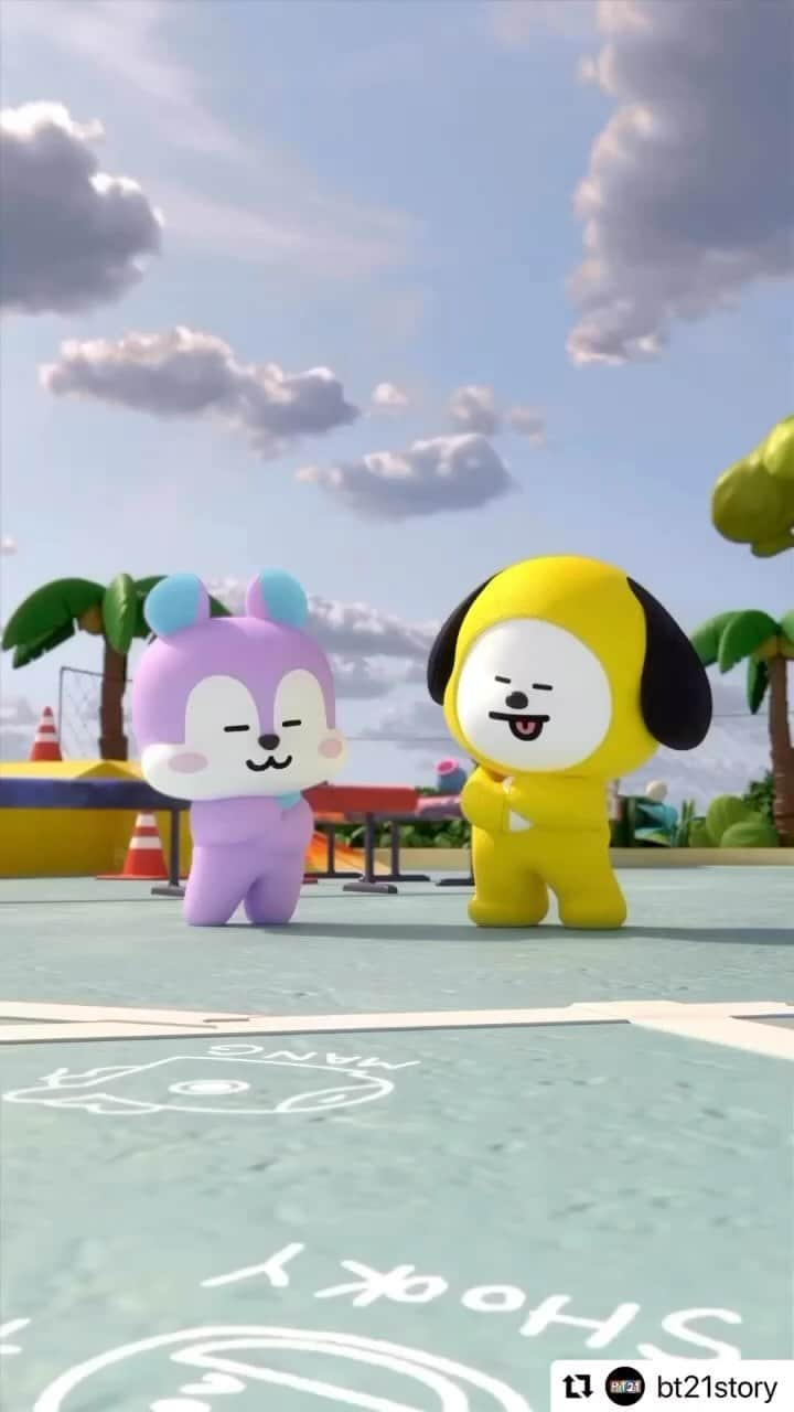 BT21 Stars of tomorrow, UNIVERSTAR!のインスタグラム