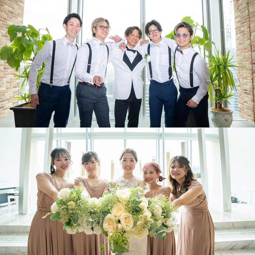 The 33 Sense of Weddingさんのインスタグラム写真 - (The 33 Sense of WeddingInstagram)「*** アッシャー&ブライズメイド  新郎新婦様の大切なご友人が アッシャーとブライズメイドで登場  おふたりの結婚証明書に代表署名を...🪽  大切な方に囲まれた空間はとても素敵です🤝🏻🩵  — 地上160mの天空ウェディング🕊  ブライダルフェアのご予約は 【@the_33_sense_of_wedding 】の プロフィール【URL】より✔️  —  #the33senseofwedding #ザサーティースリー #梅田結婚式場 #大阪結婚式 #結婚式梅田  #結婚式場大阪#プレ花嫁 #式場見学 #結婚式場探し#結婚式準備#プレ花嫁 #式場見学 #結婚式場探し#結婚式準備#ウェディング#wedding#アッシャー#グルームズマン#ブライズメイド」5月9日 18時27分 - the_33_sense_of_wedding