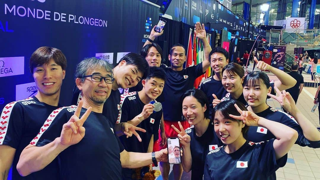 玉井陸斗のインスタグラム：「🫶🫶🫶   #diving」