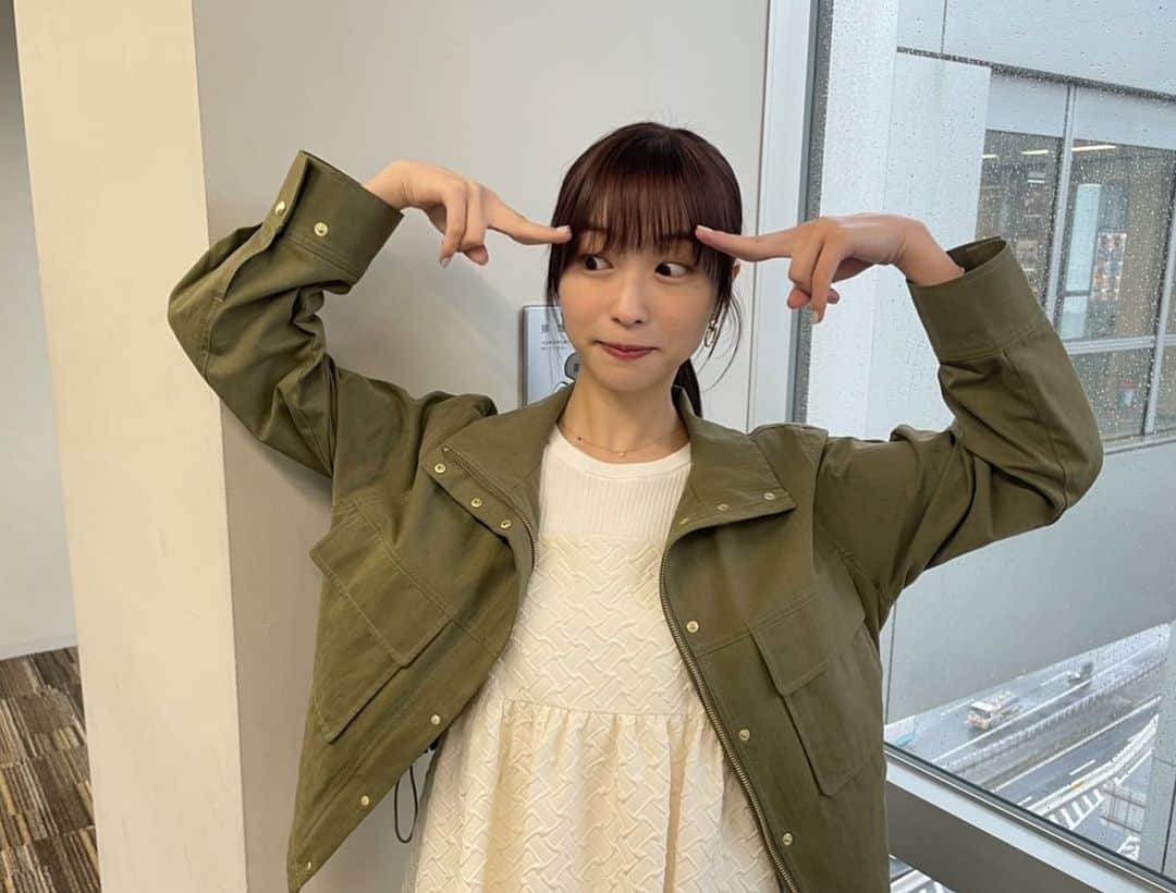 林佑香さんのインスタグラム写真 - (林佑香Instagram)「前髪切りました！💇‍♀️ いろんな方に幼くなったと言われました！笑  今日は久しぶりに晴れて気持ちのいい１日でしたね☀️アイスの日ということで、大好きな抹茶アイスを食べました🍨」5月9日 18時54分 - yuka.hayashi_