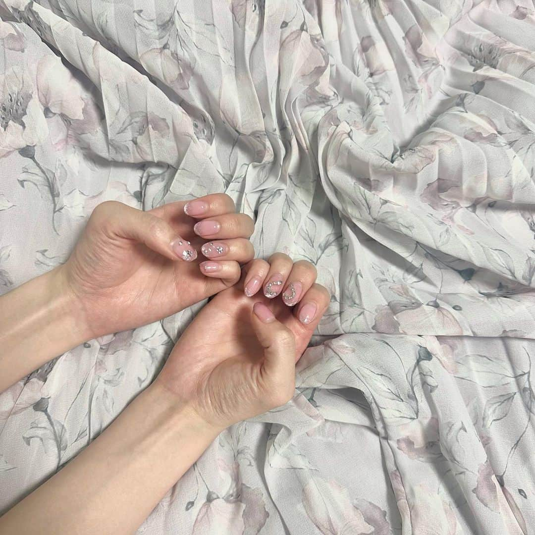 曽我部優芽のインスタグラム：「ꕀෆ‪ ⁡ ⁡ #ネイル#ネイルデザイン#nails#サロンゆなこ」