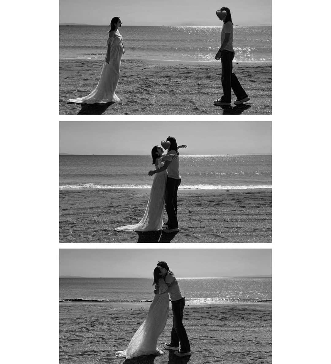 佐藤あずみのインスタグラム：「𝐦𝐚𝐭𝐞𝐫𝐧𝐢𝐭𝐲𝐩𝐡𝐨𝐭𝐨❤︎  マタニティフォトどこにお願いしようか色々考えていたんだけど、先日家族で海の方に旅行に行くことがあり、海があるなら自分達で撮っちゃおうよ！ってなりまして♡  セルフで撮ってみたよーーー！ 良い感じに撮れて大満足！！  写真たくさんありすぎるんだけど、思い出としてたくさん載せさせて下さい！笑  #妊娠8ヶ月 #マタニティ #マタニティフォト #セルフフォト #マタニティライフ #プレママ #妊婦 #maternity #maternitylife #maternityphoto #maternityphotography #maternityshoot」
