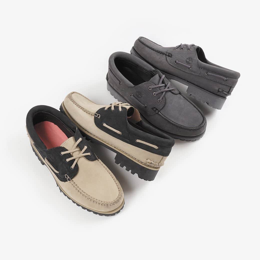 KICKS LAB. [ Tokyo/Japan ]のインスタグラム：「TIMBERLAND l "AUTHENTICS 3EYE CLASSIC LUG" l Available in Store and Online Store. #KICKSLAB #キックスラボ」