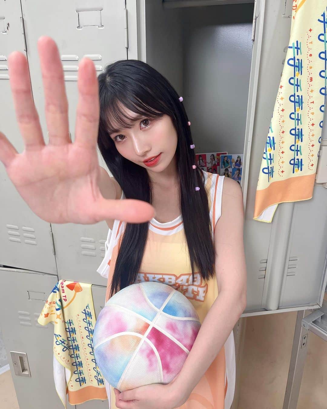 藤井麻由さんのインスタグラム写真 - (藤井麻由Instagram)「希望以後可以辦一場TP籃球賽🏀✨  #AKB48TeamTP #5月 #生寫真 # 指定🈯️ #藤井麻由 #バスケ #⛹️」5月9日 21時14分 - mayumo7_akb48teamtp