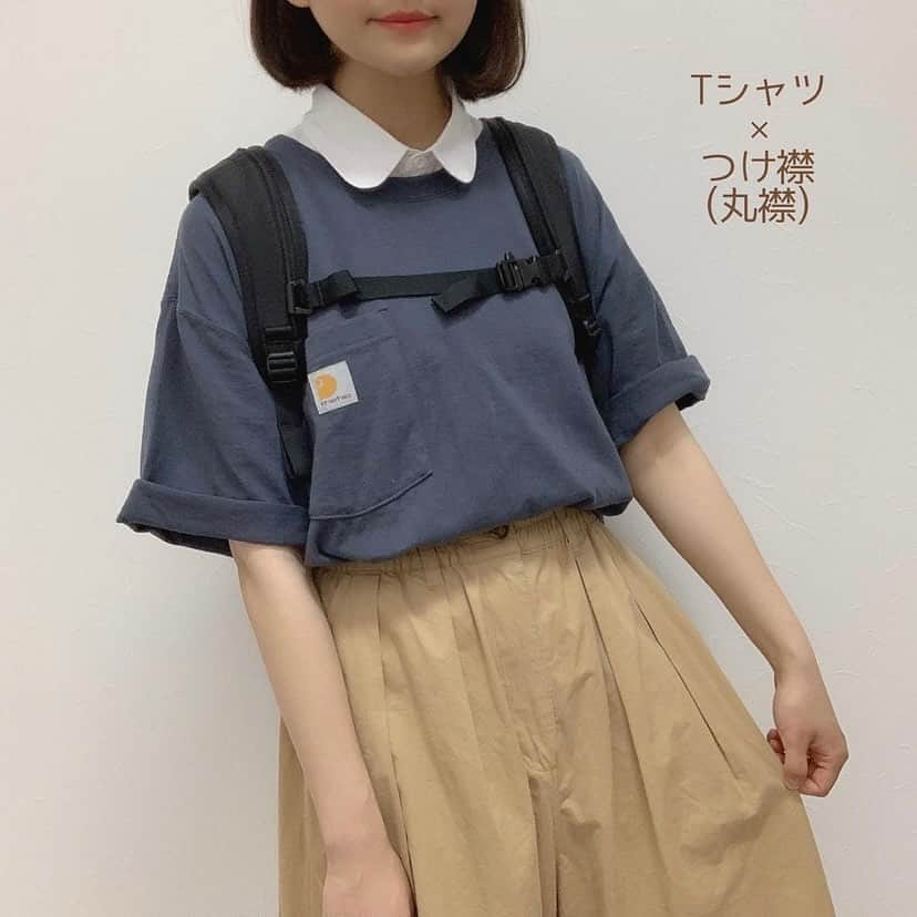 みさねしふくさんのインスタグラム写真 - (みさねしふくInstagram)「おすすめのTシャツアレンジ👒ㅤ 参考になったら保存して後から見てみてね👉🏻👉🏻ㅤ ㅤ Tシャツって下に何か着たり上に羽織ったり出来るから便利だよね🫶🏻ㅤ ㅤ カジュアル好きには今の時期ロンTの上から半袖羽織るのも可愛いかも👟ㅤ ㅤ 個人的にはつけ襟合わせが好き🫢ㅤ ㅤ ㅤ ㅤ  #tシャツコーデ #tシャツ #コーデ #服 #着画 #古着コーデ #古着女子 #古着mix #フルジョ #カジュアルコーデ #おしゃれ #春コーデ #春服コーデ #春服 #韓国ファッション #ゆるコーデ #オーバーサイズ #着回し #着回しコーデ #きょコ #今日のコーデ #ファッション #gu #guコーデ #guコーデ部 #ジーユー #ファッションコーデ #ボーイッシュコーデ」5月9日 21時43分 - misaneshifuku