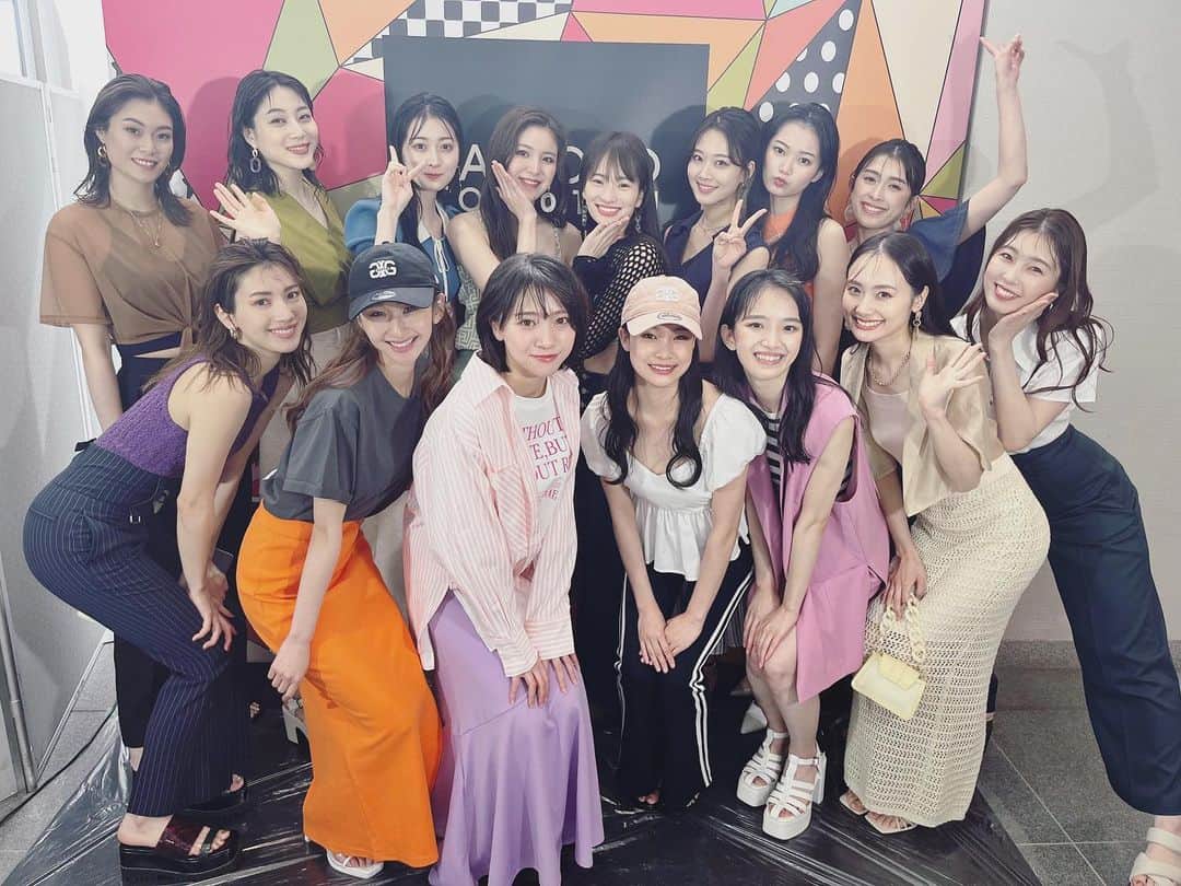 彩永あいりのインスタグラム：「. 大好きな札幌モデルのみなさん♡」