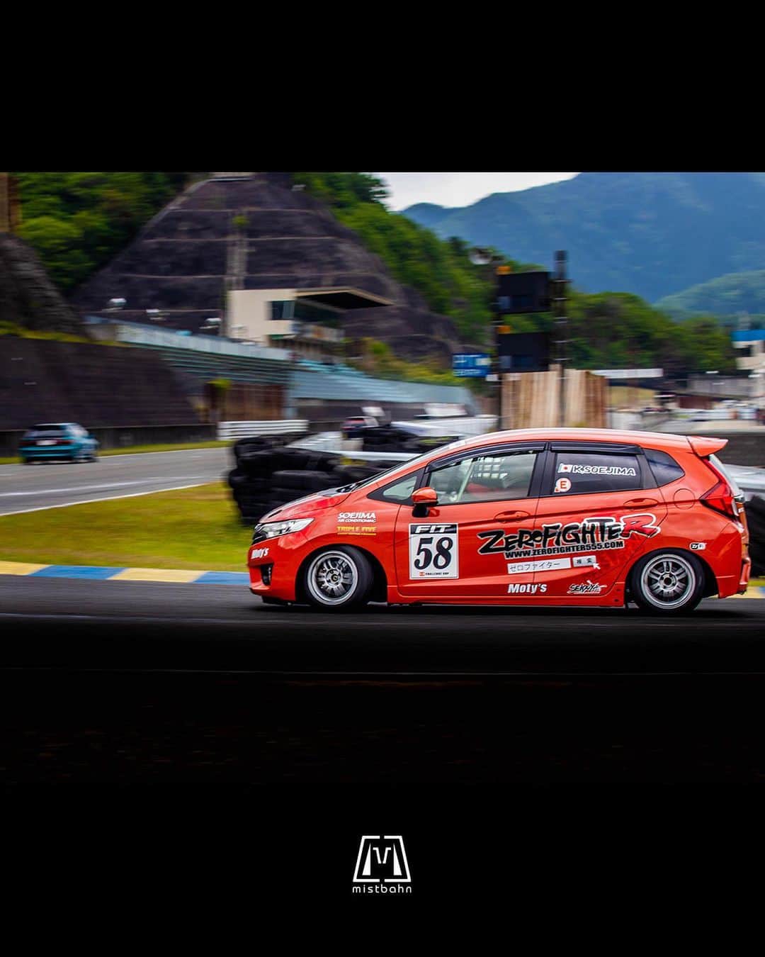 mistbahnさんのインスタグラム写真 - (mistbahnInstagram)「_ ZeroFighter ANDARE 副島空調 Honda GK5 FIT (JAZZ) _ 🚗(owner/driver): @kenji.soejima  🚗(car built): @andare19 / @zerofighterautocustom 📷: @mistbahn _ Shot on May-6 2023 🏁 "HONDA ONEMAKE CHAMPION CUP RACE 2022 Rd.2" organized by @zerofighterautocustom Central Circuit (Hyogo, Japan) _ JP) 2023年5月6日 セントラルサーキット、ゼロファイターさん( @zerofighterautocustom )主催「HONDA ONEMAKE CHAMPION CUP RACE 2022 Rd.2」で撮影。 _ _ #hondaonemakechampioncuprace #hondaonemake #zerofighterautocustom #ホンダワンメイク #andare #アンダーレ #副島空調 #ゼロファイター #zerofighter #centralcircuit #セントラルサーキット #fit #hondafit #ホンダフィット #フィット #jazz #hondajazz #honda #gk5 #gkfit #vtec #hondafitrs #fitrs #vtec #fit15challengecup #鈴鹿クラブマンレース #l15b #timeattack #timeattackjapan #hondasontrack」5月9日 21時51分 - mistbahn