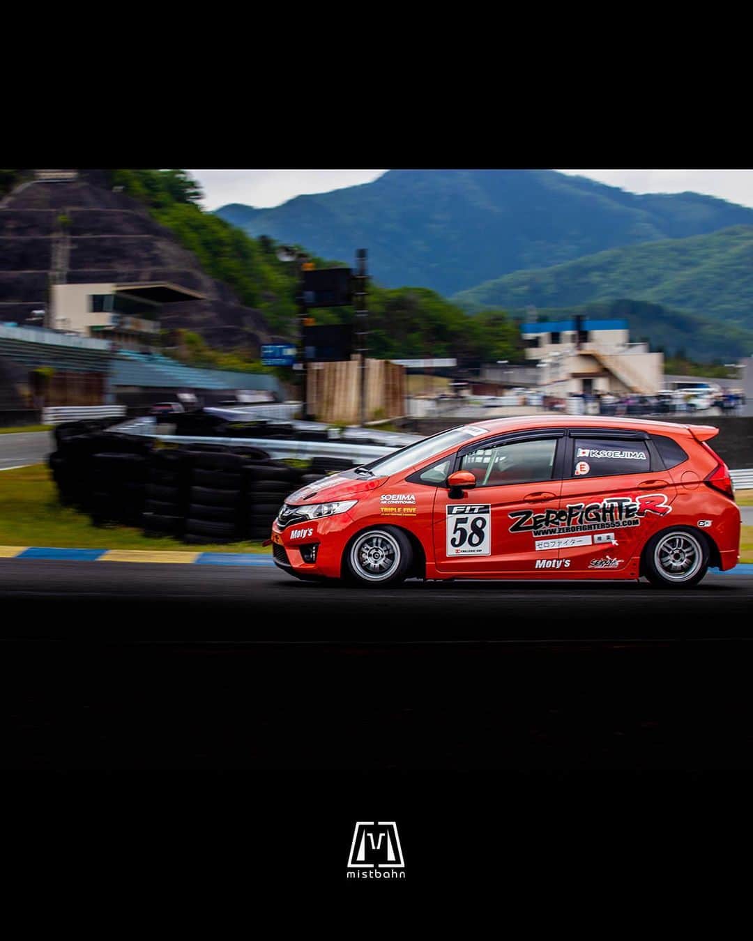 mistbahnさんのインスタグラム写真 - (mistbahnInstagram)「_ ZeroFighter ANDARE 副島空調 Honda GK5 FIT (JAZZ) _ 🚗(owner/driver): @kenji.soejima  🚗(car built): @andare19 / @zerofighterautocustom 📷: @mistbahn _ Shot on May-6 2023 🏁 "HONDA ONEMAKE CHAMPION CUP RACE 2022 Rd.2" organized by @zerofighterautocustom Central Circuit (Hyogo, Japan) _ JP) 2023年5月6日 セントラルサーキット、ゼロファイターさん( @zerofighterautocustom )主催「HONDA ONEMAKE CHAMPION CUP RACE 2022 Rd.2」で撮影。 _ _ #hondaonemakechampioncuprace #hondaonemake #zerofighterautocustom #ホンダワンメイク #andare #アンダーレ #副島空調 #ゼロファイター #zerofighter #centralcircuit #セントラルサーキット #fit #hondafit #ホンダフィット #フィット #jazz #hondajazz #honda #gk5 #gkfit #vtec #hondafitrs #fitrs #vtec #fit15challengecup #鈴鹿クラブマンレース #l15b #timeattack #timeattackjapan #hondasontrack」5月9日 21時51分 - mistbahn