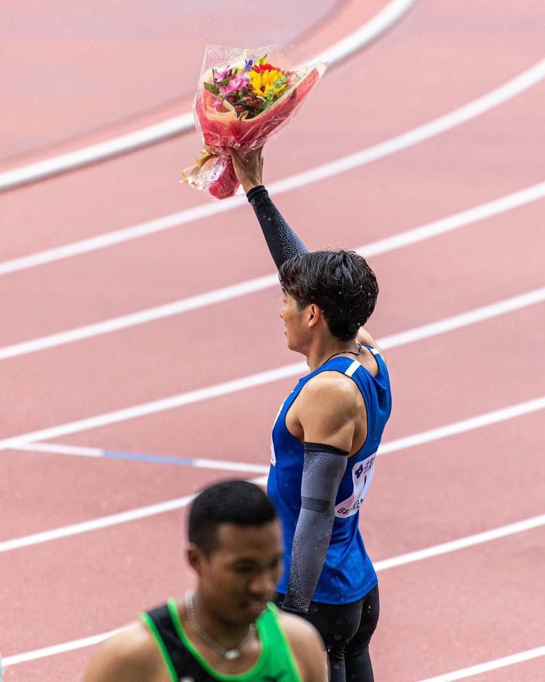 泉谷駿介のインスタグラム：「木南記念🏃 環境や体制を変化した年 13.2台で足踏みしないで、アベレージ、1発欲しい！ 📸ちさこさん」