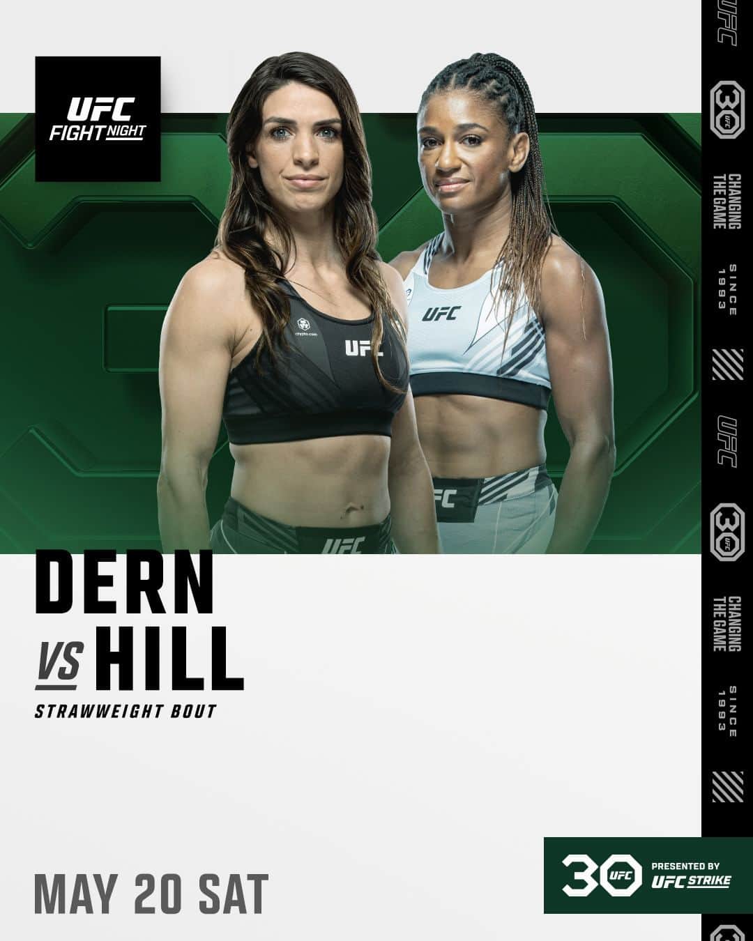 UFCさんのインスタグラム写真 - (UFCInstagram)「OFFICIAL 🚨 We've got ourselves a new main event taking the spotlight May 20th!   @MackenzieDern vs @AngieOverkill headline #UFCVegas73!」5月9日 23時00分 - ufc