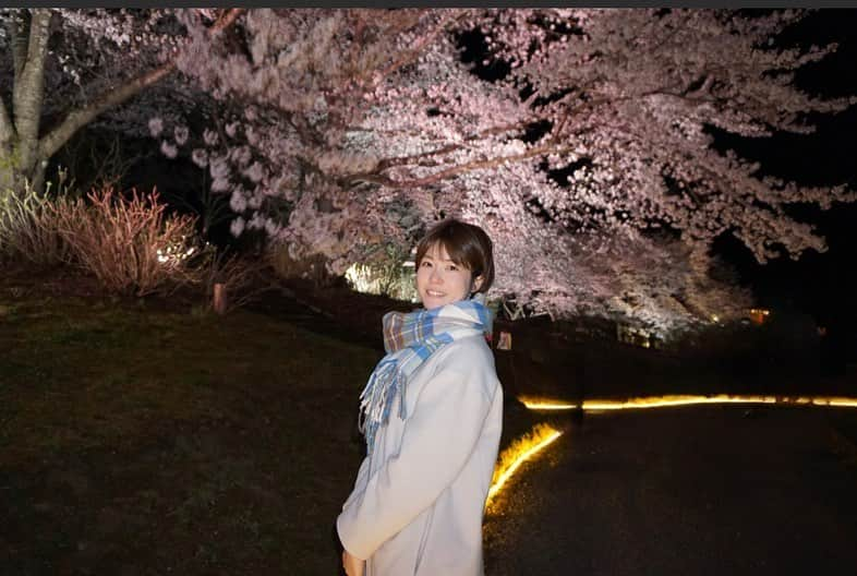 岩間瞳さんのインスタグラム写真 - (岩間瞳Instagram)「＼お花見記録🌸みちのく杜の湖畔公園／  大型連休も終わったいま、桜を載せるのは いかがなものかとても迷いますが（笑） この風景はシェアしたかったのでぜひ🌸  川崎町のみちのく杜の湖畔公園で ことし初めて行われた桜のライトアップ✨ 先月上旬に行ってきました！ とっても綺麗でした〜🙆‍♀️！  #宮城観光 #仙台観光 #宮城 #川崎町 #花見 #花見スポット #お花見 #みちのく杜の湖畔公園 #夜桜 #夜桜ライトアップ #仙南」5月9日 23時13分 - iwama1313