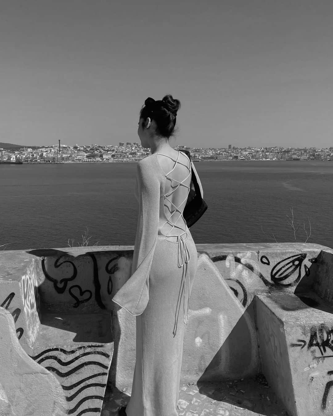 青山ケイトのインスタグラム：「will never be over this dress」