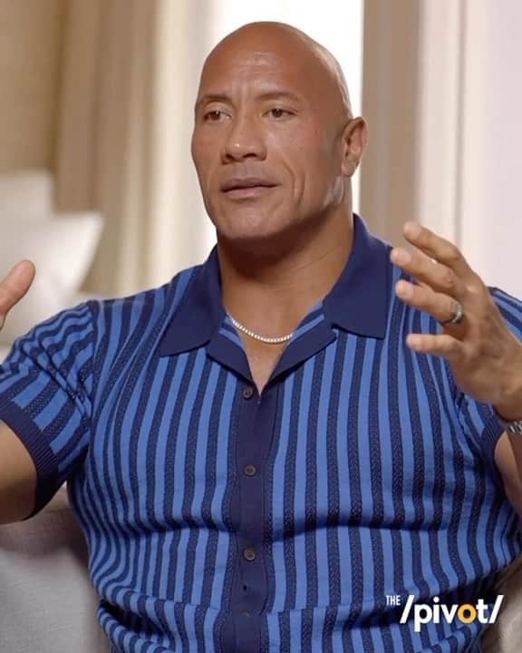 ドウェイン・ジョンソンのインスタグラム：「Here’s my truth ~ my dream was never what I am today.   I’m so grateful to be where I’m at, however my driving ambition was this/  “I can not be fucking broke”   That’s the truth and that’s the chip that remains on my shoulder.   So today, I scratch, claw, kick, claw, bite and fight to never have just $7 bucks again.  That feeling never goes away.   Tap in to my BIO ☝🏾 to check out my FULL INTERVIEW on @thepivot   I love and appreciate every moment I was able to spend and chop up with my guys here   @realrclark @fredtaylor @officialchanningcrowder」