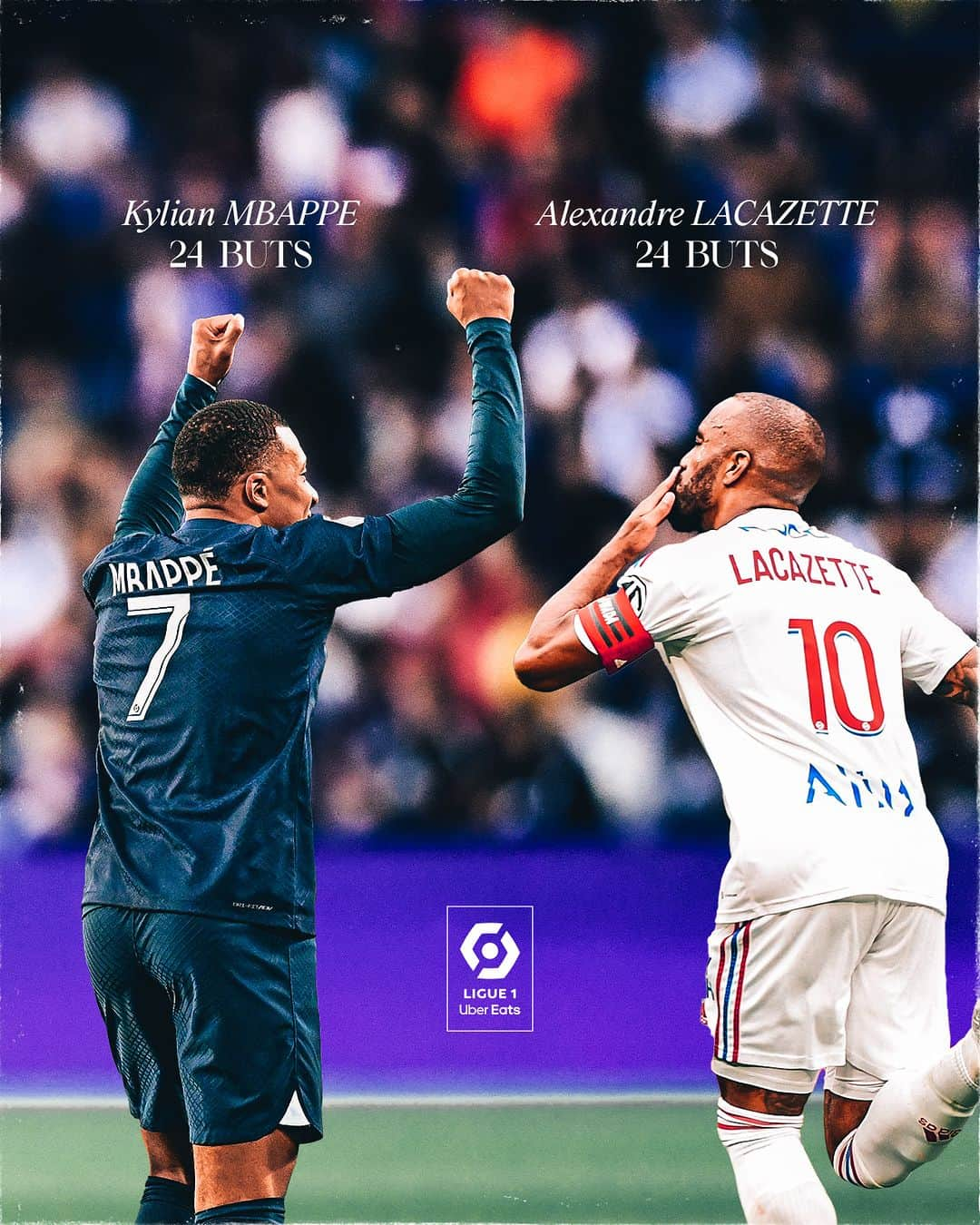 リーグ・アンさんのインスタグラム写真 - (リーグ・アンInstagram)「Qui finira en tête du classement des buteurs ? 👑⚽️  #Ligue1UberEats」5月10日 3時00分 - ligue1ubereats