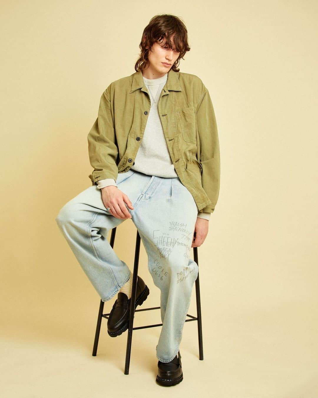 ガーブストアのインスタグラム：「The brainchild of Hiroyuki Oshima, Japanese label HERILL experiments with proportions, reworking traditional silhouettes into modern wardrobe staples. The seasonal collections favour timelessness over trends, yet still possess a unique sense of charm ingrained through the label’s experimental approach.⁠ ⁠ Available in-store and online.」