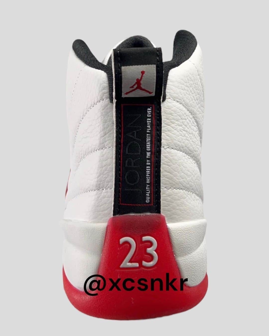 Sneaker News x Jordans Dailyさんのインスタグラム写真 - (Sneaker News x Jordans DailyInstagram)「First Look: 2023 Air Jordan 12 "Cherry"⁠ How's it looking?⁠ ⁠ -⁠ Release Date: October 28th, 2023⁠ Color: White/Black/Varsity Red⁠ Retail Price: $210 USD」5月10日 6時55分 - jordansdaily