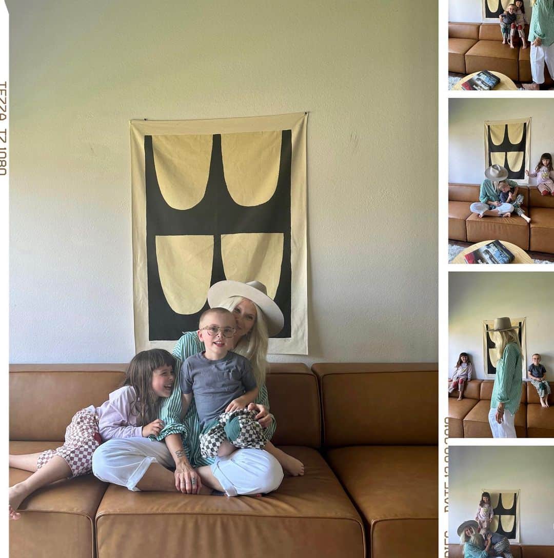 ブリクストンのインスタグラム：「We had the pleasure of going behind the scenes with Jenna our Senior Vice President of Design & Merchandising, to learn how she navigates through the intricate balance of her career and motherhood. How does she do it?   Read more via our blog linked in bio.」