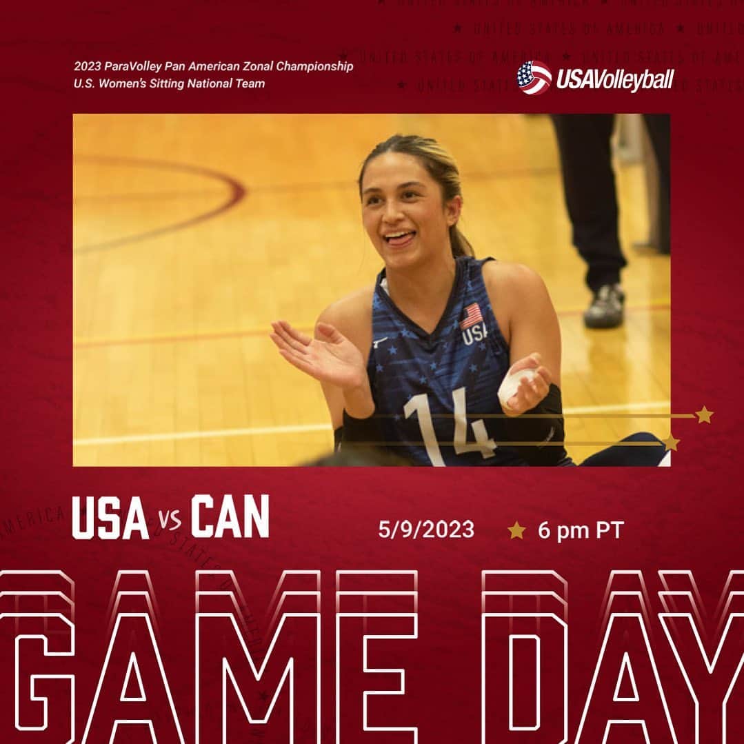 USA Volleyballさんのインスタグラム写真 - (USA VolleyballInstagram)「GET EXCITED!   The U.S. Women’s Sitting National Team begins its quest for a third Paralympic gold medal tonight. They square off against 🇨🇦 in the first of a best-of-five series to earn a spot in Paris.   Watch live at 6 pm PT 🔗 in bio.」5月10日 9時24分 - usavolleyball