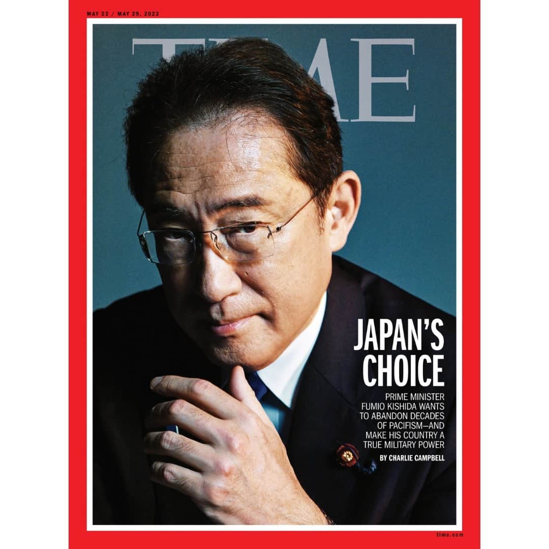 TIME Magazineさんのインスタグラム写真 - (TIME MagazineInstagram)「Exclusive: Prime Minister Fumio Kishida tells TIME about his plans to transform Japan's role in the world.  Kishida is turning a once pacifist Japan into a military power, and has launched a “new model of capitalism” to grow the middle class through redistributive policies.   Overseas, he has set about revolutionizing the East Asian nation’s foreign relations: soothing historical grievances with South Korea, strengthening security alliances with the U.S. and others, and boosting defense spending by over 50%. Buoyed by a White House eager for influential partners to check China’s growing clout, Kishida has set about turning the world’s No. 3 economy back into a global power with a military presence to match.  Read the full interview at the link in our bio. Photograph by Ko Tsuchiya (@kotsuchiya) for TIME」5月10日 10時00分 - time