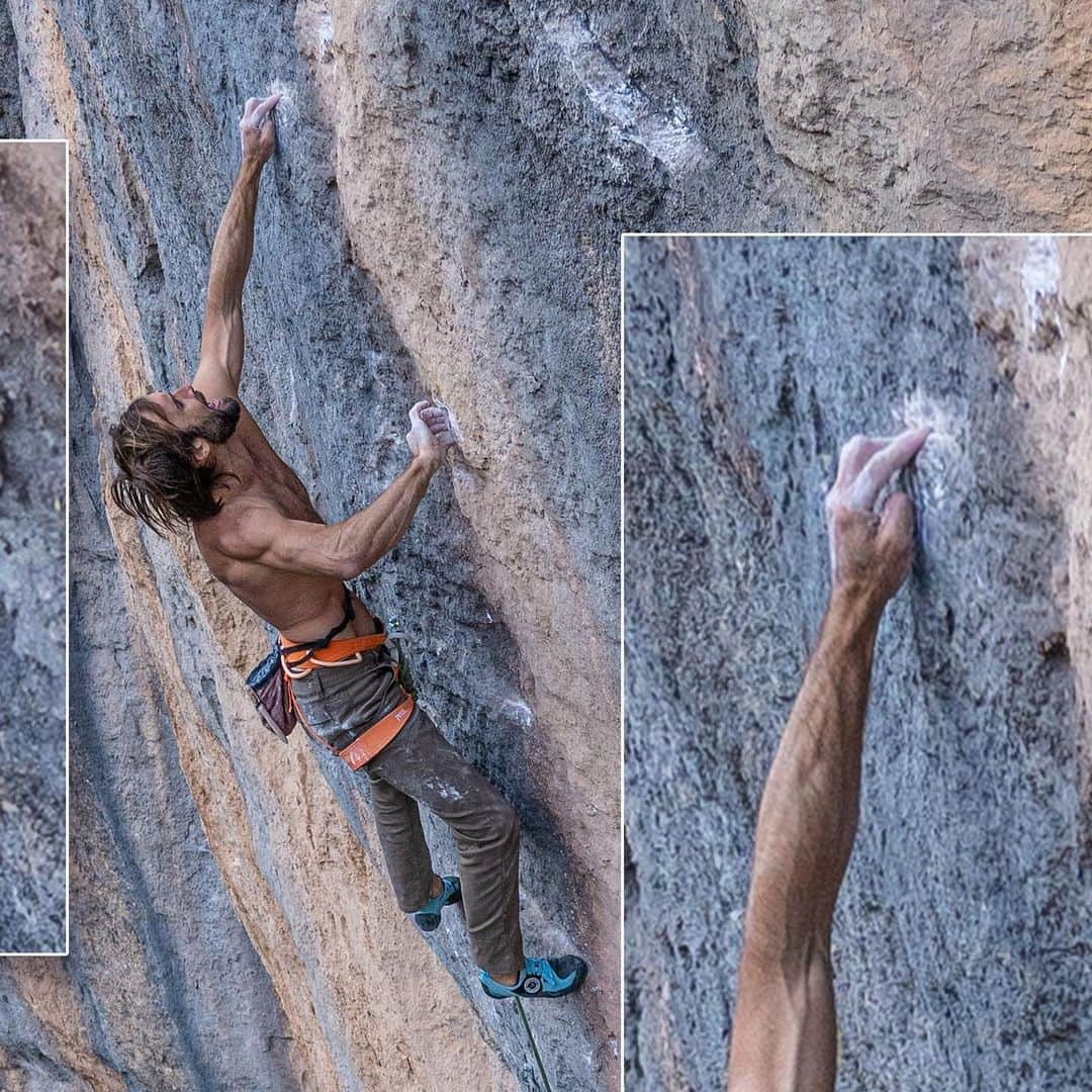 クリス・シャーマさんのインスタグラム写真 - (クリス・シャーマInstagram)「Some of the craziest holds on sleeping lion 9b+ 🔥🔥  #rockclimbing #sportclimbing  📸 @giancolafoto」5月10日 19時53分 - chris_sharma