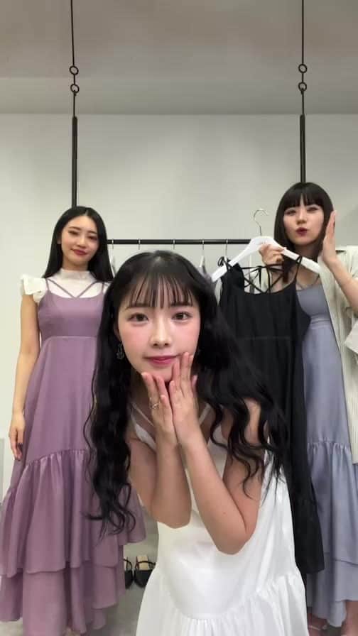 えみ姉のインスタグラム：「eminee×Oluコラボ第二弾紹介ライブ💕💕 #olu #オルドット #ワンピース #春夏服 #春服 #夏服」