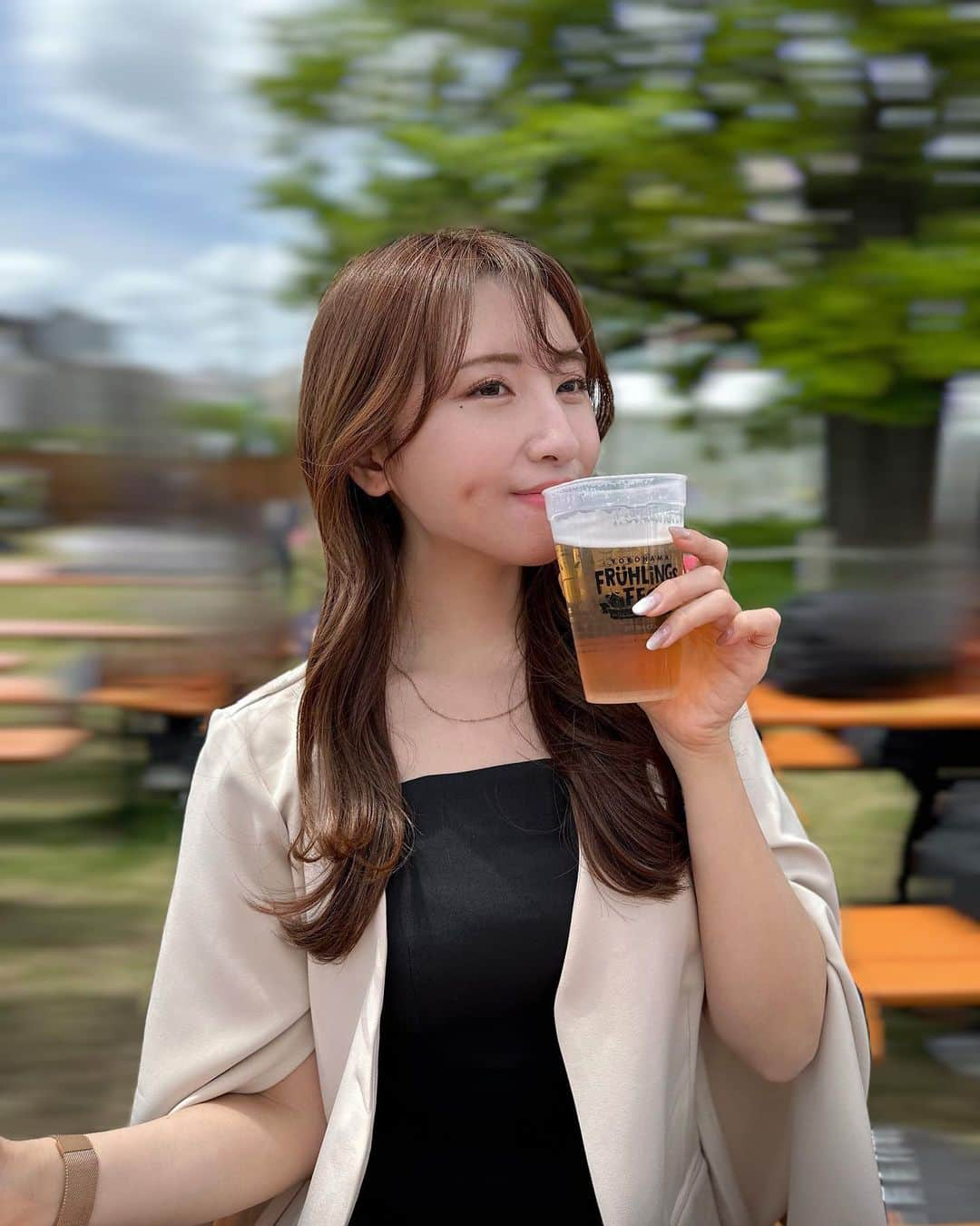 中村このみさんのインスタグラム写真 - (中村このみInstagram)「.  GW楽しみました🤭🍻？ 最近ビールがお友達な私です。 今週からお仕事みんな頑張ろ💪🥹  .」5月10日 12時09分 - konomi__119