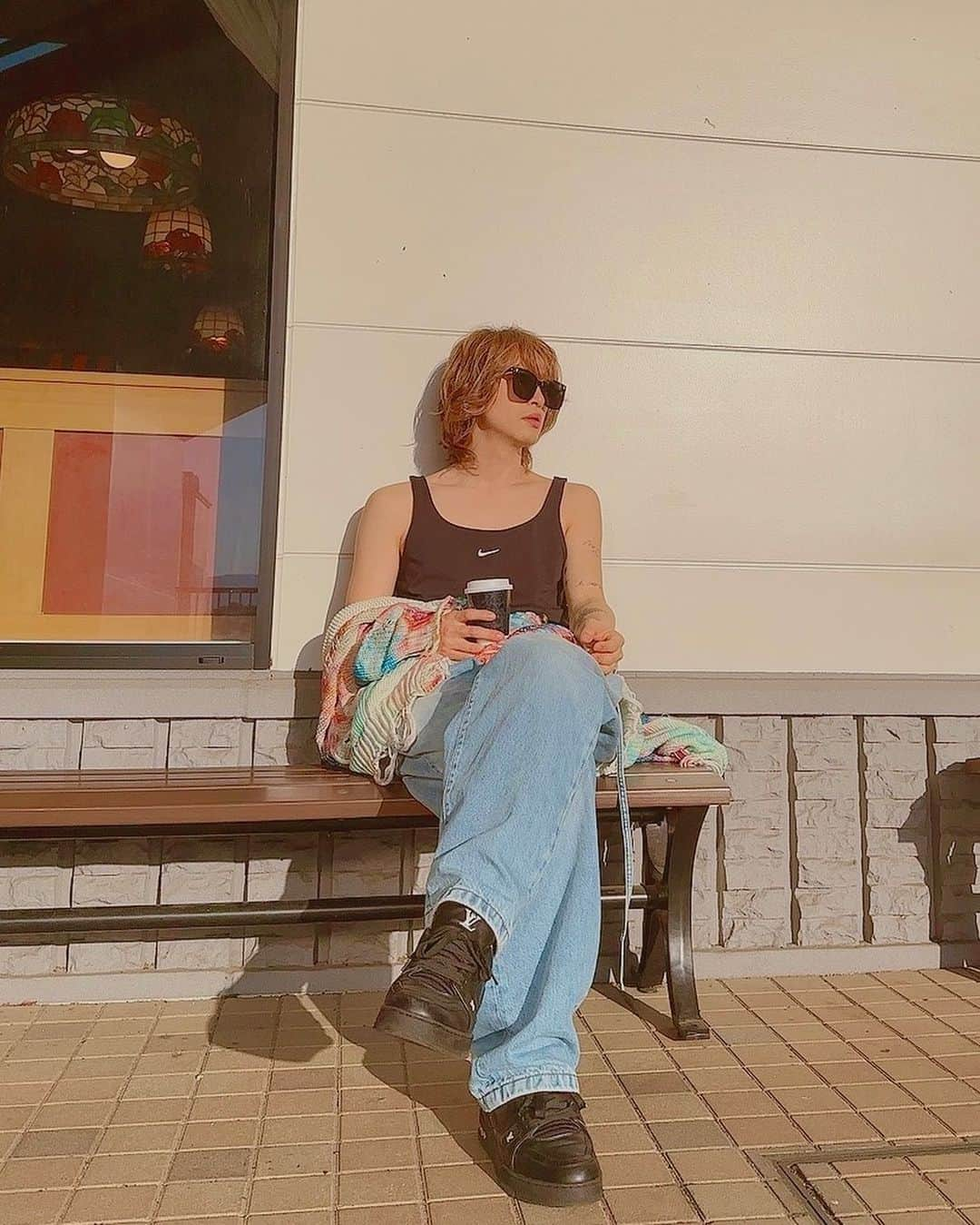 植野堀誠さんのインスタグラム写真 - (植野堀誠Instagram)「I didn't notice I was hold the stuff with my left to right hand🥤🤹‍♀️」5月10日 12時22分 - makotouenobori