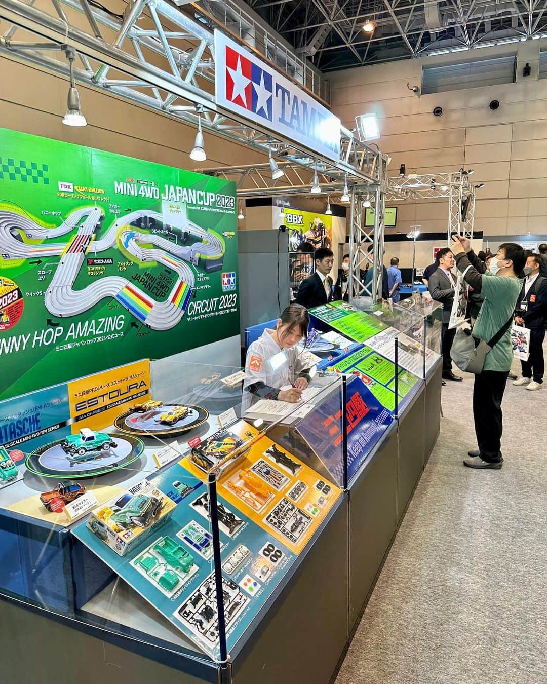 のインスタグラム：「『第61回静岡ホビーショー』が開幕しました！会場はツインメッセ静岡。日曜日までの5日間どうぞよろしくお願いいたします。 #静岡ホビーショー」