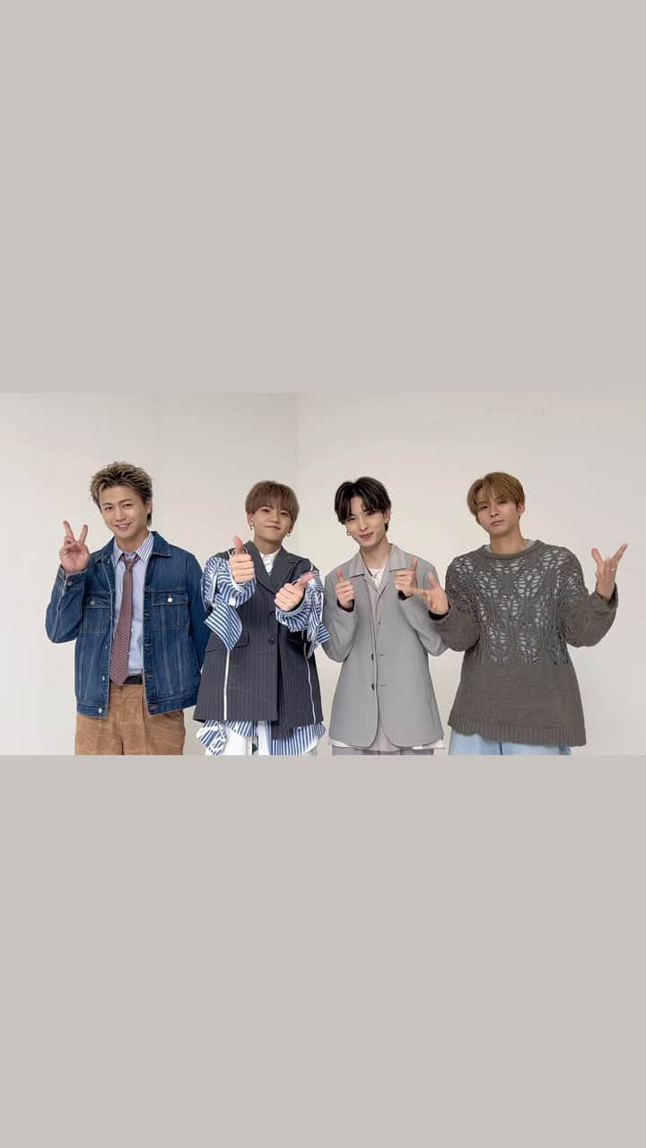 のインスタグラム：「皆さん @fantastics_fext さんの新曲「PANORAMA JET」はもうチェック済みでしょうか？✈️♡ こちらはJJでインタビューした際の貴重なメッセージ動画です🤭✨メンバーの優しさや仲の良さが伝わってきますね🥰 新曲について、恋愛や新しい環境へ飛び込む時にどうやって不安な気持ちを乗り越えているのかについてのお悩み相談、メンバーのことをもっと知ることができる取り扱い説明書など！沢山の質問に答えていただきました🌻 インタビュー記事はトップ画面のリンクおよびストーリーズからご覧いただけますので、ぜひチェックしてみてください👀⭐️ そして、FANTASTICSさんの新曲「PANORAMA JET」もたくさん聴いてください🎧♡  #FANTASTICS #瀬口黎弥 #澤本夏輝 #木村慧人 #中島颯太 #PANORAMAZET #FANTARO」