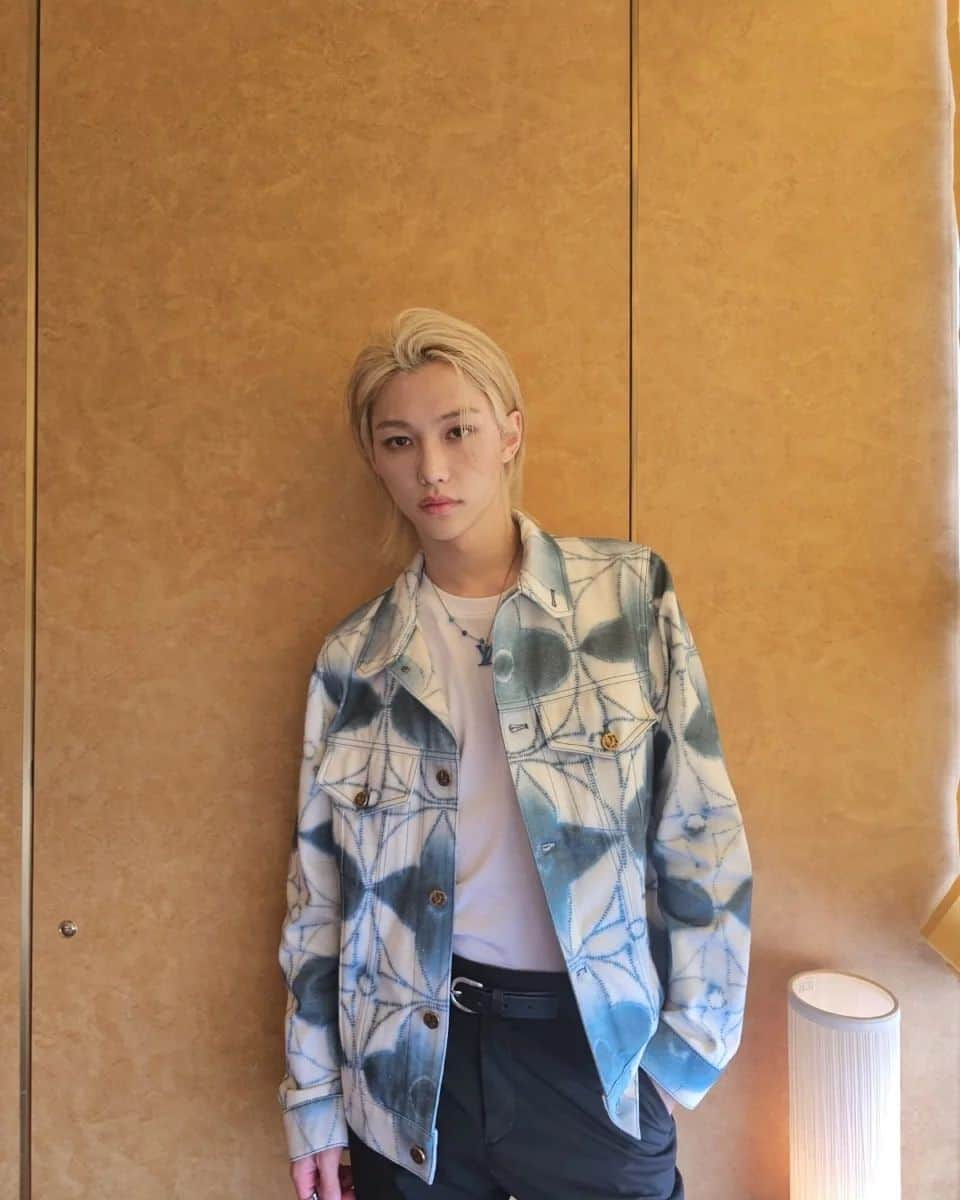 Stray Kidsさんのインスタグラム写真 - (Stray KidsInstagram)「💙 #AD #Louisvuitton」5月10日 17時01分 - realstraykids