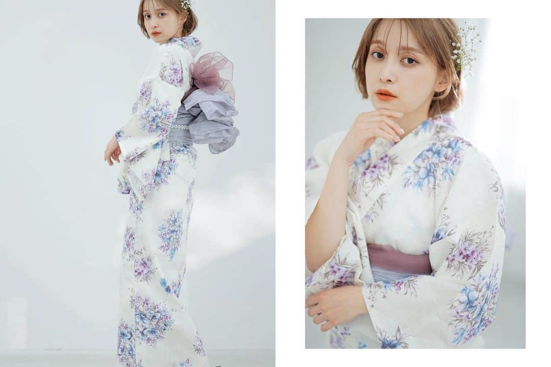 浴衣 兵児帯 5点セット Dita Stained glass（【Dita】 1.浮世の