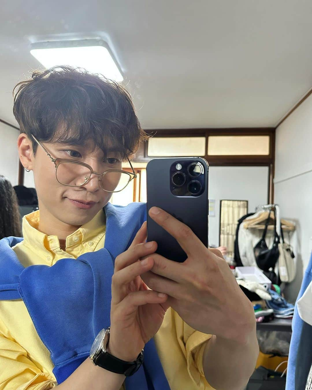 ウングァンさんのインスタグラム写真 - (ウングァンInstagram)「너드광 🤓」5月10日 17時23分 - btob_silver_light