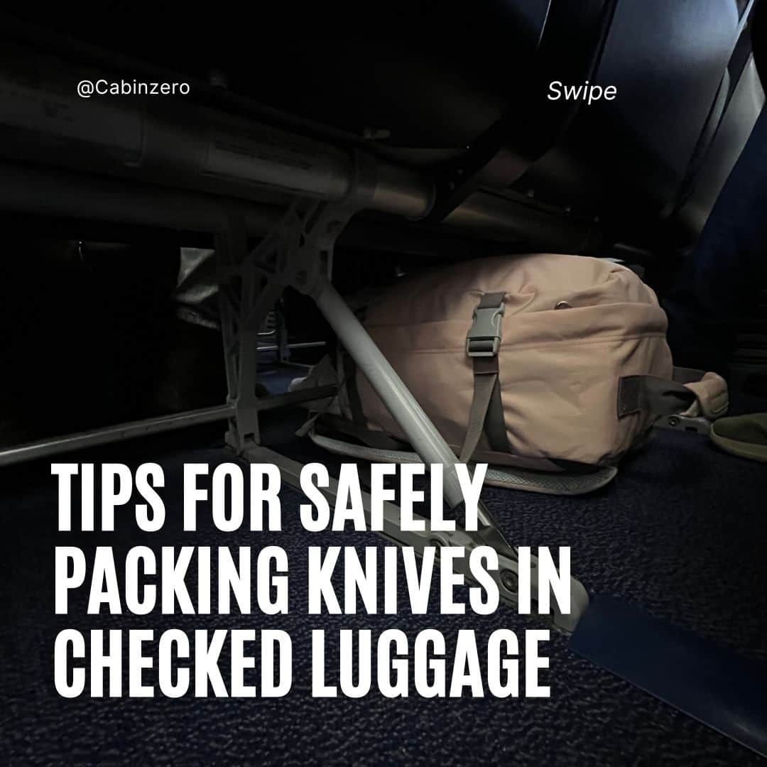 CABINZEROさんのインスタグラム写真 - (CABINZEROInstagram)「Do you travel frequently and need to store knives in your checked luggage? 🔪Use these suggestions from the CabinZero team to make sure you're doing it safely!   Photo by Iolanda Pinheiro   #CabinZero #Travel #backpack #packing #Zerohassletravel」5月10日 18時00分 - cabinzero