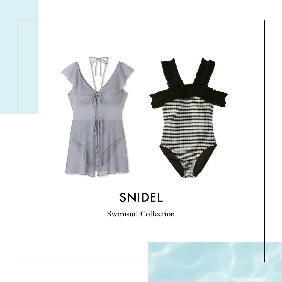 snidelさんのインスタグラム写真 - (snidelInstagram)「【SNIDEL Swimsuit Collection】  <ITEM> RUFFLE Swimwear SWGG231664 Color: CHECK WHT Size: F   One Piece Set Bikini SWGG231665  Color: BLK CHECK LGRY Size: F   ***LCX、Mira Place Shop Exclusive    #SNIDELhk #swimsuit #bikini #泳衣」5月10日 19時00分 - snidelhk