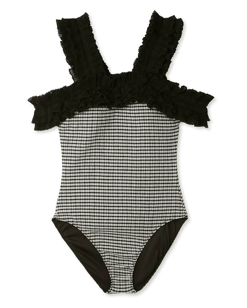 snidelさんのインスタグラム写真 - (snidelInstagram)「【SNIDEL Swimsuit Collection】 帶有華麗褶邊設計的泳裝，令身體線條看起來很漂亮的版型。分別有兩種顏色選擇哦！  <ITEM> One Piece Set Bikini SWGG231665  Color: BLK CHECK LGRY Size: F   ***LCX、Mira Place Shop Exclusive    #SNIDELhk #swimsuit #bikini #泳衣」5月10日 19時01分 - snidelhk
