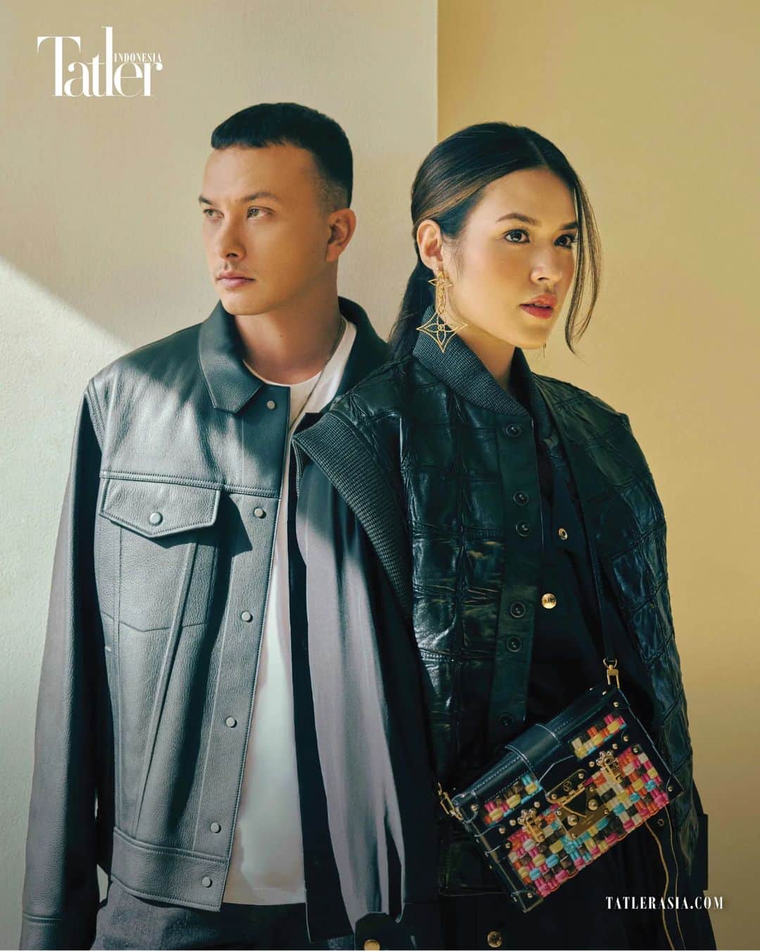 のインスタグラム：「I'm so excited to share my cover feature with you all! Honored to be in @tatlerindonesia's May issue, together with @nicholassaputra #RaisaNTC  Text by @cherylmarella Photography by @ifanhartanto Videography by @mhivann_ Concept and Styling by @ivanteguhsantoso Wardrobe by @louisvuitton Makeup by @ferryfahrizal Hair by @ibaayy___」